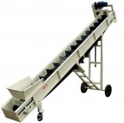 大傾角皮帶輸送機的結(jié)構(gòu)、特點